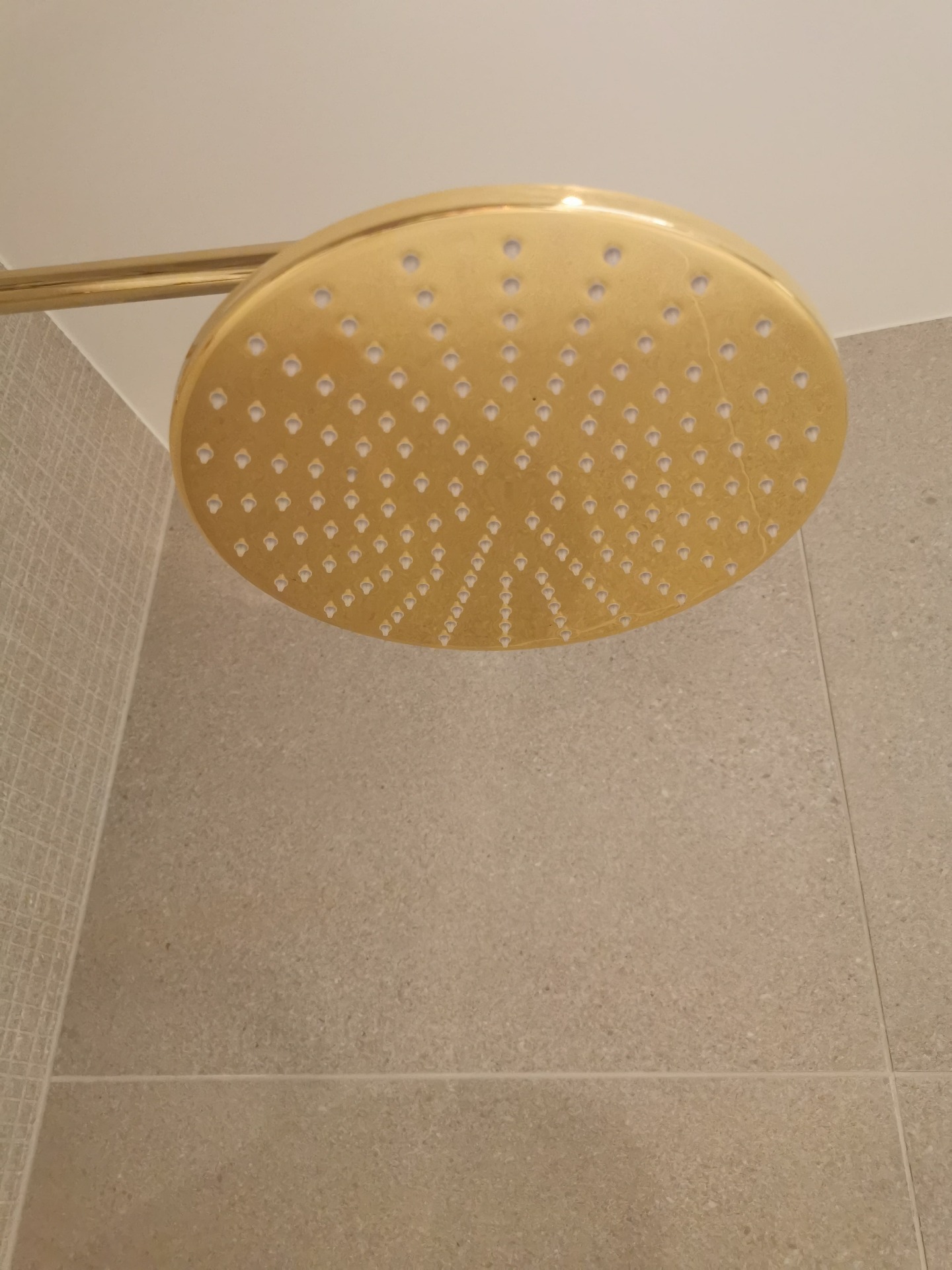 Add a touch of luxury Brass bathroom fixtures